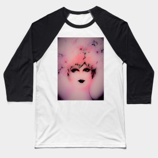 PINK FLOWER GIRL,,House of Harlequin Baseball T-Shirt